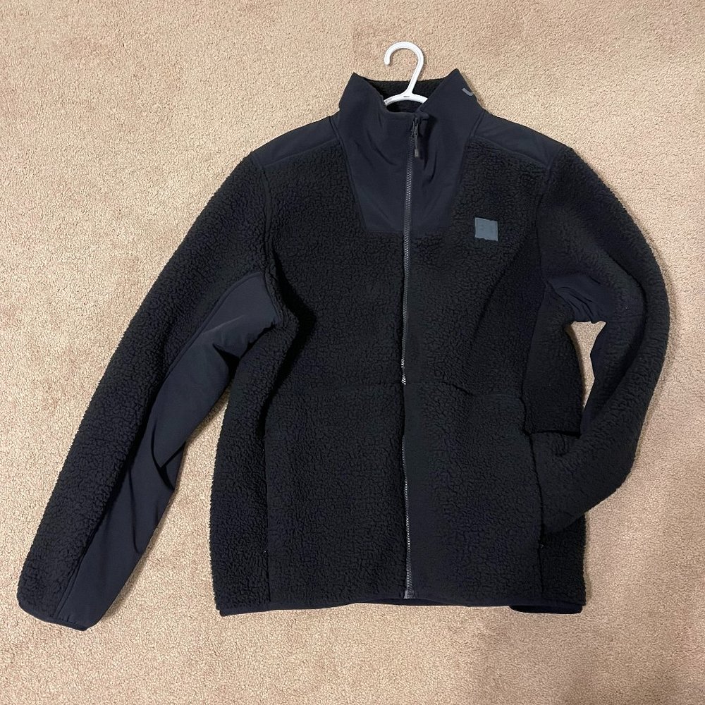 Preloved Men's Under Armour (UA) Legacy Sherpa Full-Zip – XL - BLACK